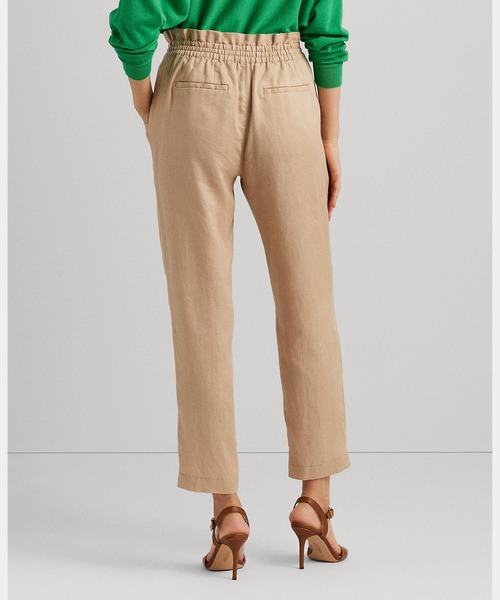 LAUREN RALPH LAUREN(ローレン ラルフ ローレン)の「リネン アンクル パンツ(その他パンツ・レディース・ブラウン系6・2/00/6/4/0)」の8枚目の写真