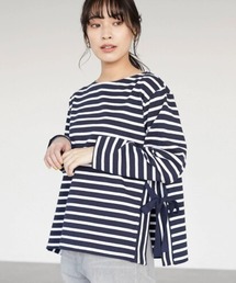 Green　Parks | サイドリボンスリットプルオーバー(Tシャツ/カットソー)