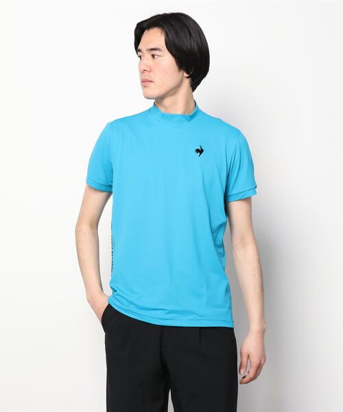 ルコックゴルフ Golf ゴルフウェア Tシャツ カットソー メンズ Rijoumeストレッチモックネック半袖ゴルフシャツ Tシャツ カットソー Sportif Le Golf ルコックスポルティフゴルフ のファッション Le Coq 質屋 相場