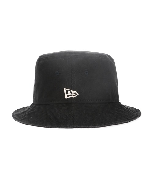 NEW ERA（ニューエラ）の「【NEW ERA(R)/ニューエラ別注】ロゴ刺繍ツイルハット（ハット・レディース・ブラック/キナリ・FREE）」の3枚目の写真