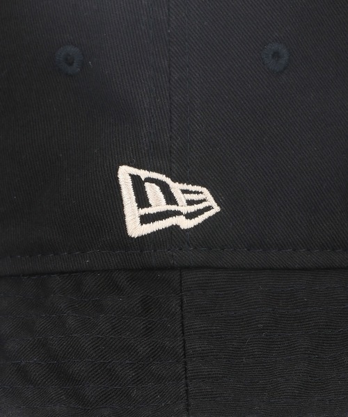 NEW ERA（ニューエラ）の「【NEW ERA(R)/ニューエラ別注】ロゴ刺繍ツイルハット（ハット・レディース・ブラック/キナリ・FREE）」の7枚目の写真