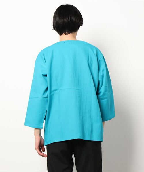 チャイハネ（チャイハネ）の「【チャイハネ】サンダー刺繍MEN'Sトップス（その他トップス・メンズ・ベージュ/パープル/ネイビー/ターコイズブルー/グリーン/マスタード・FREE）」の10枚目の写真