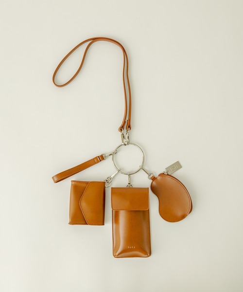 loti(ロティ)の「WEB限定 loti リングビーンズマルチセットBAG(ショルダーバッグ・レディース・ブラック/ブラウン/オフホワイト・ONE SIZE)」の10枚目の写真