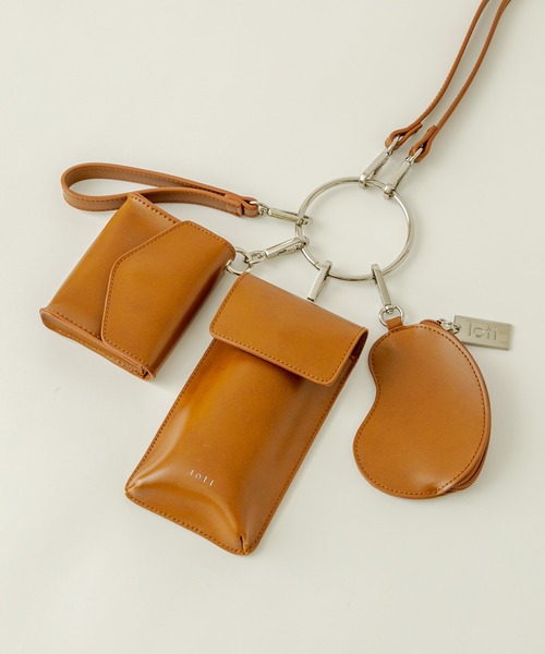 loti(ロティ)の「WEB限定 loti リングビーンズマルチセットBAG(ショルダーバッグ・レディース・ブラック/ブラウン/オフホワイト・ONE SIZE)」の12枚目の写真