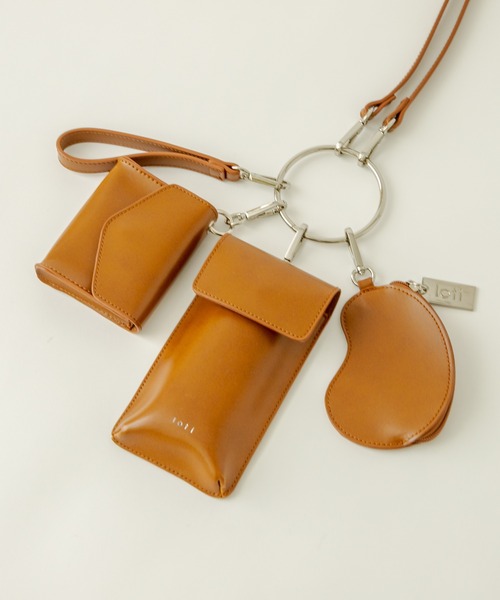 loti(ロティ)の「WEB限定 loti リングビーンズマルチセットBAG(ショルダーバッグ・レディース・ブラック/ブラウン/オフホワイト・ONE SIZE)」の13枚目の写真