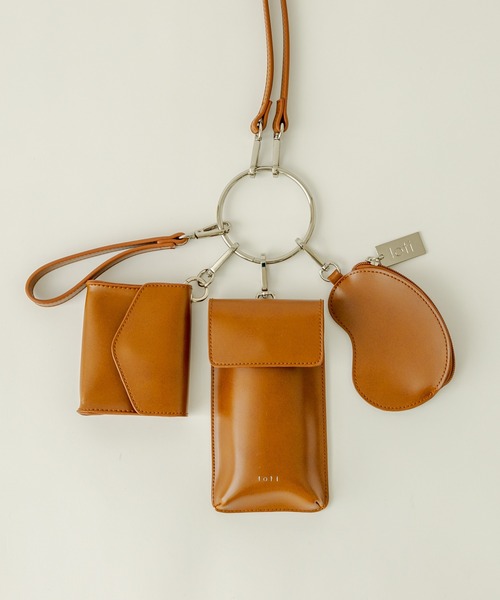 loti(ロティ)の「WEB限定 loti リングビーンズマルチセットBAG(ショルダーバッグ・レディース・ブラック/ブラウン/オフホワイト・ONE SIZE)」の14枚目の写真