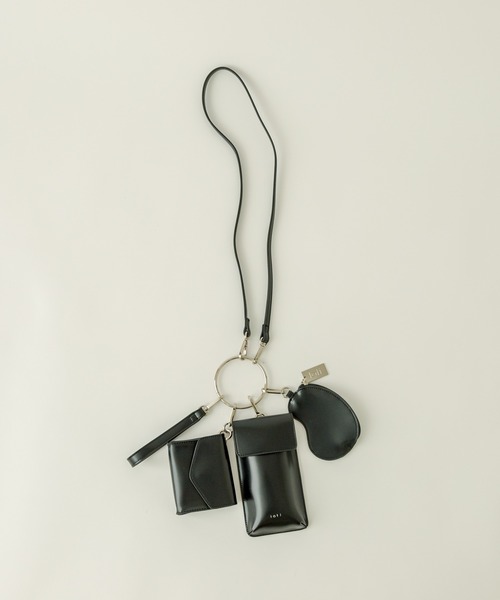 loti(ロティ)の「WEB限定 loti リングビーンズマルチセットBAG(ショルダーバッグ・レディース・ブラック/ブラウン/オフホワイト・ONE SIZE)」の16枚目の写真