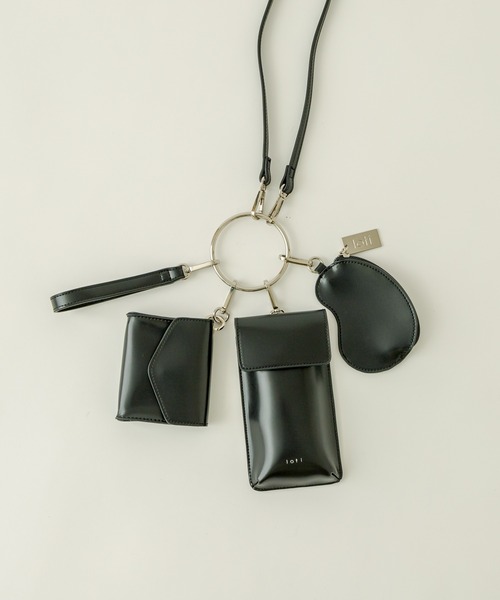 loti(ロティ)の「WEB限定 loti リングビーンズマルチセットBAG(ショルダーバッグ・レディース・ブラック/ブラウン/オフホワイト・ONE SIZE)」の19枚目の写真