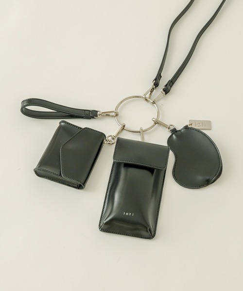 loti(ロティ)の「WEB限定 loti リングビーンズマルチセットBAG(ショルダーバッグ・レディース・ブラック/ブラウン/オフホワイト・ONE SIZE)」の20枚目の写真