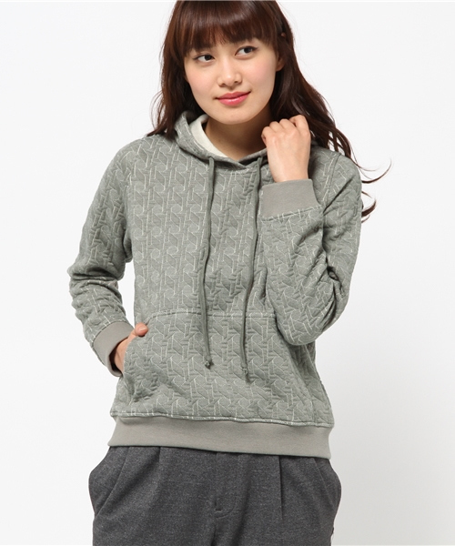 OUTLET(アウトレット)の「【WHO'S WHO gallery】BChoody(Tシャツ/カットソー・レディース・カーキ/ネイビー/オフホワイト・FREE)」の1枚目の写真