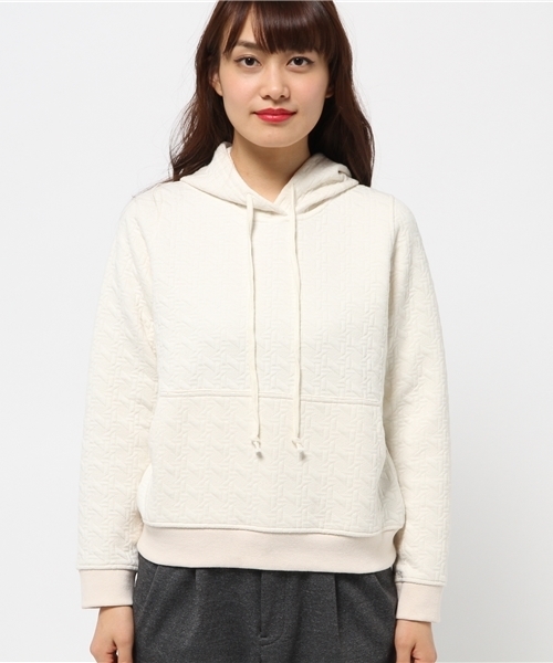 OUTLET(アウトレット)の「【WHO'S WHO gallery】BChoody(Tシャツ/カットソー・レディース・カーキ/ネイビー/オフホワイト・FREE)」の4枚目の写真