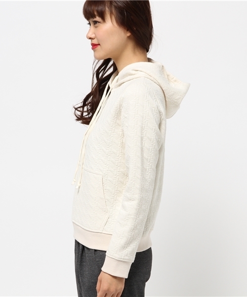 OUTLET(アウトレット)の「【WHO'S WHO gallery】BChoody(Tシャツ/カットソー・レディース・カーキ/ネイビー/オフホワイト・FREE)」の5枚目の写真