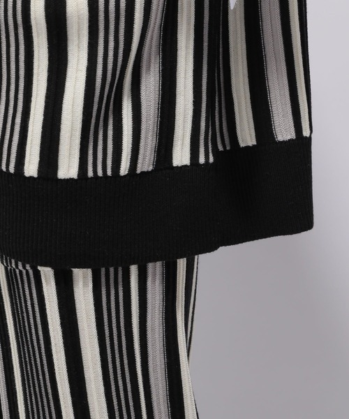 HARE（ハレ）の「ストライプニットSETUP(HARE)（セットアップ）」 - WEAR