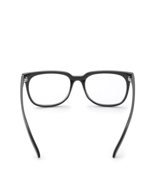 Mila Owen（ミラオーウェン）の「スクエアセルフレームメガネ（メガネ・レディース・ブラック/ブラウン・FREE）」の4枚目の写真