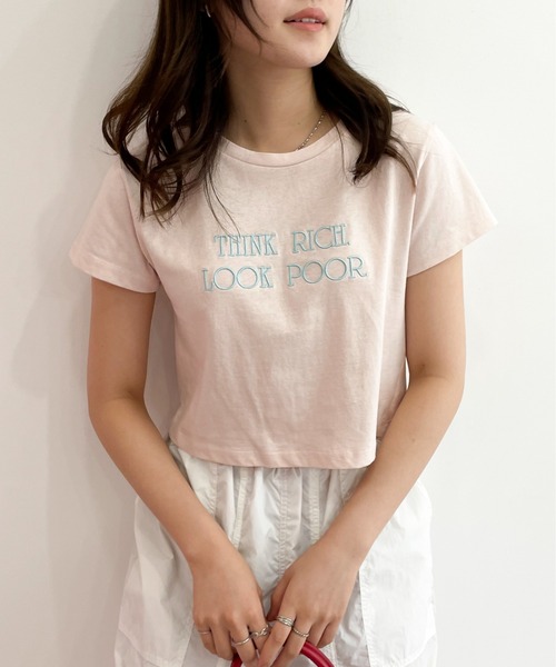 エンボスシシュウロゴtシャツ Tシャツ カットソー Epimi E Pimmy エピミエピミー のファッション通販 Zozotown