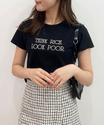 エンボスシシュウロゴTシャツ