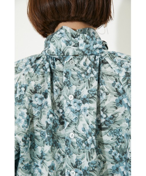 rienda（リエンダ）の「バルーンスリーブギャザーブラウス（シャツ/ブラウス・レディース・ホワイト/カーキ/ホワイト系その他/ピンク系その他・FREE）」の12枚目の写真