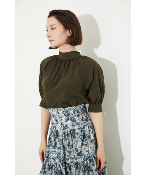 rienda（リエンダ）の「バルーンスリーブギャザーブラウス（シャツ/ブラウス・レディース・ホワイト/カーキ/ホワイト系その他/ピンク系その他・FREE）」の20枚目の写真