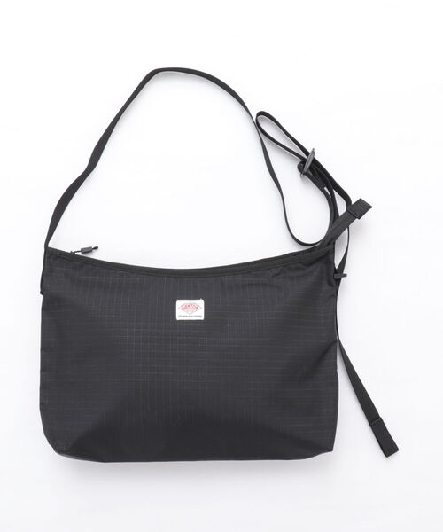 DANTON(ダントン)の「【DANTON/ダントン】RIPSTOP SACOCHE リップストップ サコッシュ(ショルダーバッグ・メンズ・ブラック/オリーブ/キャメル・FREE)」の2枚目の写真