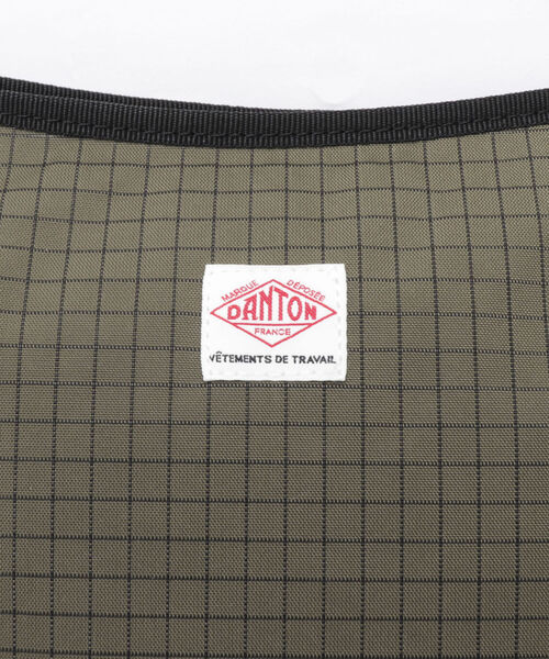 DANTON(ダントン)の「【DANTON/ダントン】RIPSTOP SACOCHE リップストップ サコッシュ(ショルダーバッグ・メンズ・ブラック/オリーブ/キャメル・FREE)」の5枚目の写真