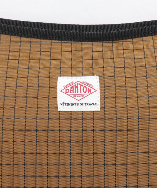 DANTON(ダントン)の「【DANTON/ダントン】RIPSTOP SACOCHE リップストップ サコッシュ(ショルダーバッグ・メンズ・ブラック/オリーブ/キャメル・FREE)」の15枚目の写真