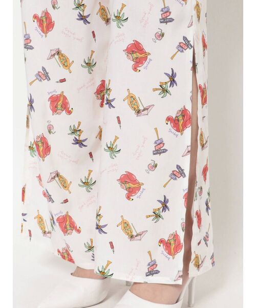 GYDA（ジェイダ）の「【セットアップ着用可】ORIGINAL BEACH PATTERN パンツ（その他パンツ・レディース・オフホワイト/チャコールグレー・FREE）」の21枚目の写真