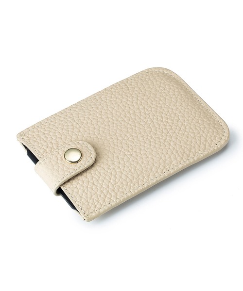 aimoha（アイモハ）の「無地カードケース（カードケース・レディース・レッド/イエロー/ライトグリーン/ブルー/オレンジ/グレー/チョコ/インディゴブルー/ブラック/オフホワイト/ピンク・FREE）」の2枚目の写真