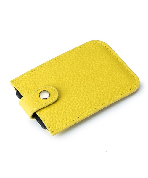 aimoha（アイモハ）の「無地カードケース（カードケース・レディース・レッド/イエロー/ライトグリーン/ブルー/オレンジ/グレー/チョコ/インディゴブルー/ブラック/オフホワイト/ピンク・FREE）」の9枚目の写真