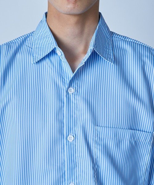 セール】押さえておきたい定番柄。【SETUP7】ストライプシャツ SCCH109