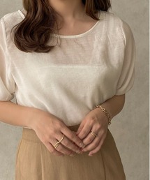 apres jour clair | 【apres jour clair】シアープルオーバー【ZOZOTOWN限定アイテム】(シャツ/ブラウス)