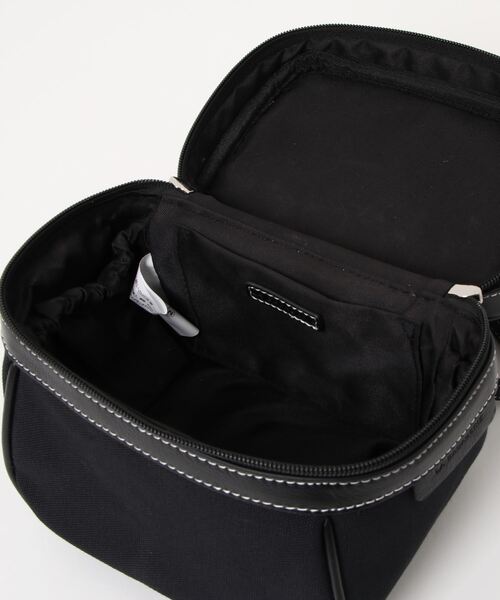 LA BAGAGERIE(ラバガジェリー)の「【倉敷帆布】キャンバスバニティバッグ(ハンドバッグ・レディース・ナチュラル/ブラック/カーキ/イエロー/ライトグリーン/コーラル・FREE)」の8枚目の写真
