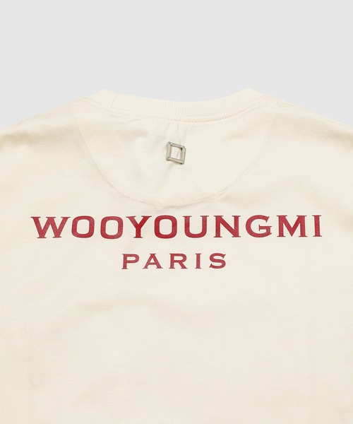 WOOYOUNGMI(ウーヨンミ)の「MENS T-SHIRT(Tシャツ/カットソー・メンズ・ホワイト/ブラック/アイボリー/レッド/グリーン・46/48/52/50/54)」の11枚目の写真