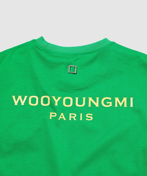 WOOYOUNGMI(ウーヨンミ)の「MENS T-SHIRT(Tシャツ/カットソー・メンズ・ホワイト/ブラック/アイボリー/レッド/グリーン・46/48/52/50/54)」の12枚目の写真