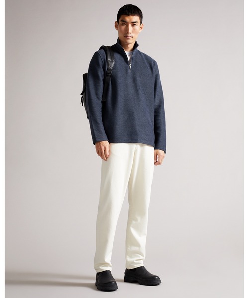 Ted Baker（テッドベーカー）の「MILLOM ハーフジップ　ジャンパー（スウェット・メンズ・ダークブルー・1/3/4/5/2）」の5枚目の写真