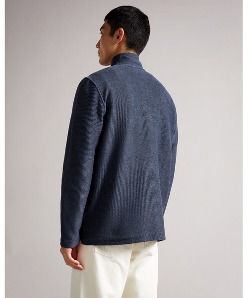 Ted Baker（テッドベーカー）の「MILLOM ハーフジップ　ジャンパー（スウェット・メンズ・ダークブルー・1/3/4/5/2）」の4枚目の写真