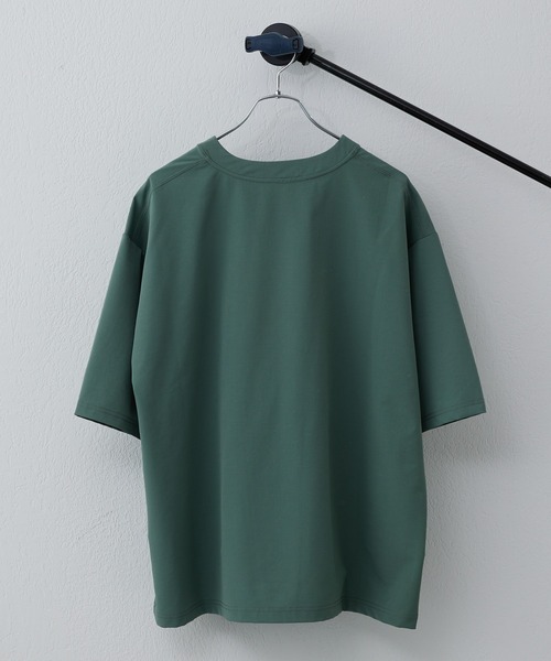 CIAOPANIC TYPY（チャオパニックティピー）の「▽配色ステッチラッシュガード（ラッシュガード・メンズ・チャコールグレー/オレンジ/グリーン・XL/L）」の22枚目の写真