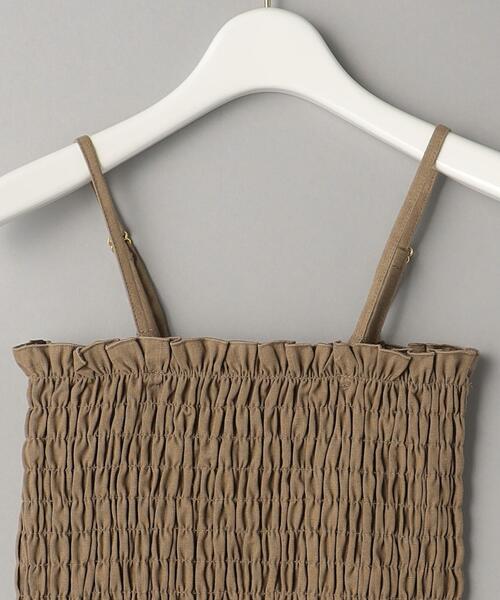 Lepidos(レピドス)の「<Lepidos>麻コットン チューブキャミソール -ウォッシャブル-(キャミソール・レディース・ピンク/モカ/ナチュラル・FREE)」の16枚目の写真