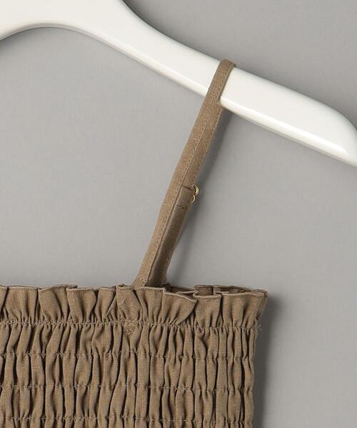 Lepidos(レピドス)の「<Lepidos>麻コットン チューブキャミソール -ウォッシャブル-(キャミソール・レディース・ピンク/モカ/ナチュラル・FREE)」の7枚目の写真