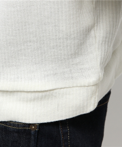 WHO'S WHO gallery（フーズフーギャラリー）の「【GIGGER】リブ編みプルオーバースウェット（スウェット・レディース・ホワイト/グレー/ブラック・MEDIUM/LARGE）」の10枚目の写真