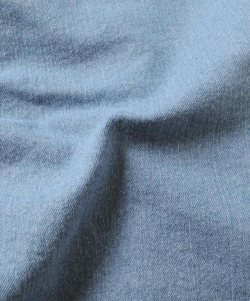 GLAZOS（グラソス）の「接触冷感デニム・カーゴショートパンツ（デニムパンツ・キッズ・ブルー/ライトブルー・170cm/150cm/130cm/140cm/160cm）」の16枚目の写真