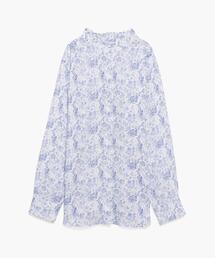 agnes b.（アニエスベー）の「ICI7 CHEMISE フラワープリントシャツ（シャツ/ブラウス）」