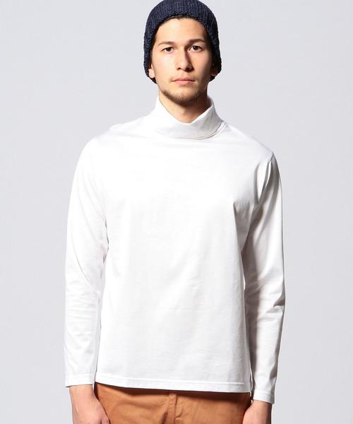 UNITED ARROWS(ユナイテッドアローズ)の「BAS ベーシック ハイネック◆(Tシャツ/カットソー・メンズ・ホワイト・MEDIUM/LARGE/SMALL)」の7枚目の写真
