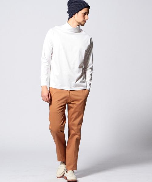 UNITED ARROWS(ユナイテッドアローズ)の「BAS ベーシック ハイネック◆(Tシャツ/カットソー・メンズ・ホワイト・MEDIUM/LARGE/SMALL)」の2枚目の写真