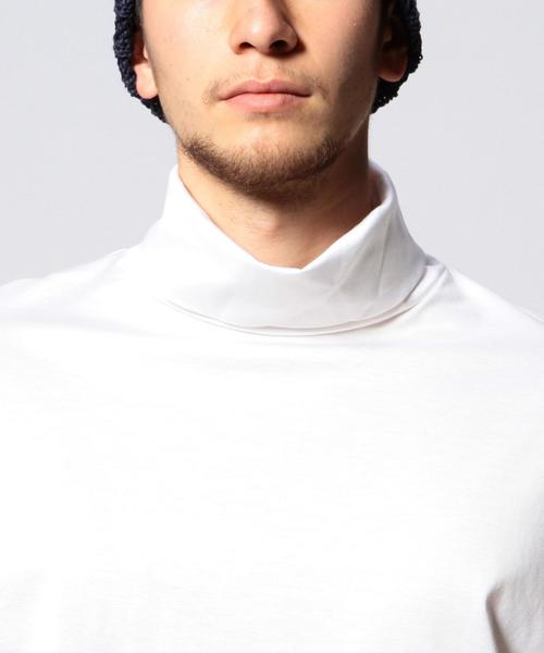 UNITED ARROWS(ユナイテッドアローズ)の「BAS ベーシック ハイネック◆(Tシャツ/カットソー・メンズ・ホワイト・MEDIUM/LARGE/SMALL)」の3枚目の写真
