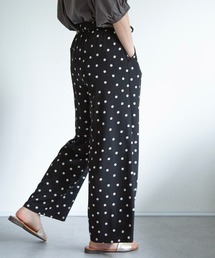 ottilie | ドットプリントイージーパンツ(その他パンツ)