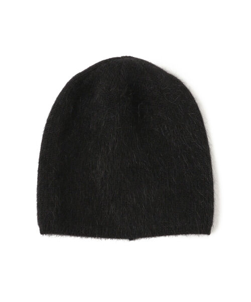 Ray BEAMS（レイビームス）の「Ray BEAMS / アンゴラ ビーニー（ニットキャップ/ビーニー・レディース・ブラック/オフホワイト/サックスブルー・ONE SIZE）」の22枚目の写真