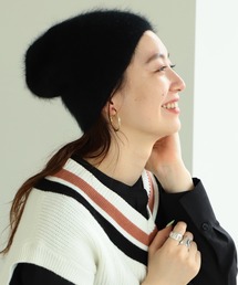 Ray BEAMS | Ray BEAMS / アンゴラ ビーニー(ニットキャップ/ビーニー)