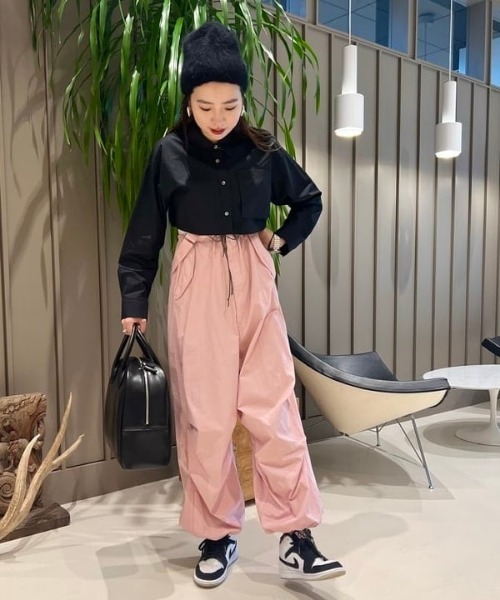 Ray BEAMS（レイビームス）の「Ray BEAMS / アンゴラ ビーニー（ニットキャップ/ビーニー・レディース・ブラック/オフホワイト/サックスブルー・ONE SIZE）」の15枚目の写真