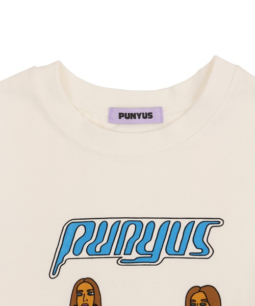 PUNYUS（プニュズ）の「90sアイコンＴシャツ（Tシャツ/カットソー・レディース・スミクロ/ホワイト/ピンク・2/1/3/4）」の20枚目の写真