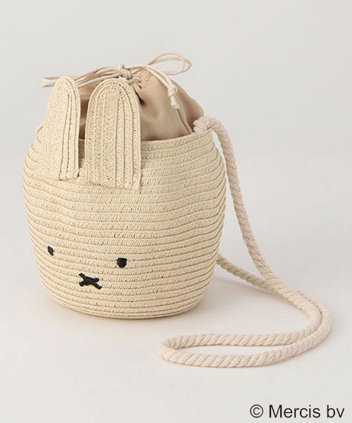 petit main（プティマイン）の「【ミッフィー】ポシェット（バックパック/リュック・キッズ・ベージュ/モカ・FREE）」の2枚目の写真